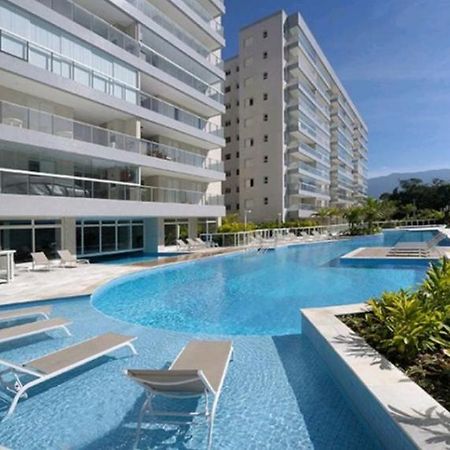 Apartamento Praia Bertioga Frente Mar Exterior foto