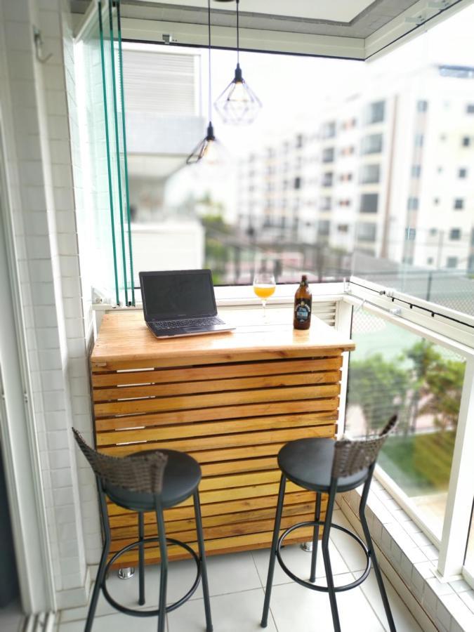 Apartamento Praia Bertioga Frente Mar Exterior foto