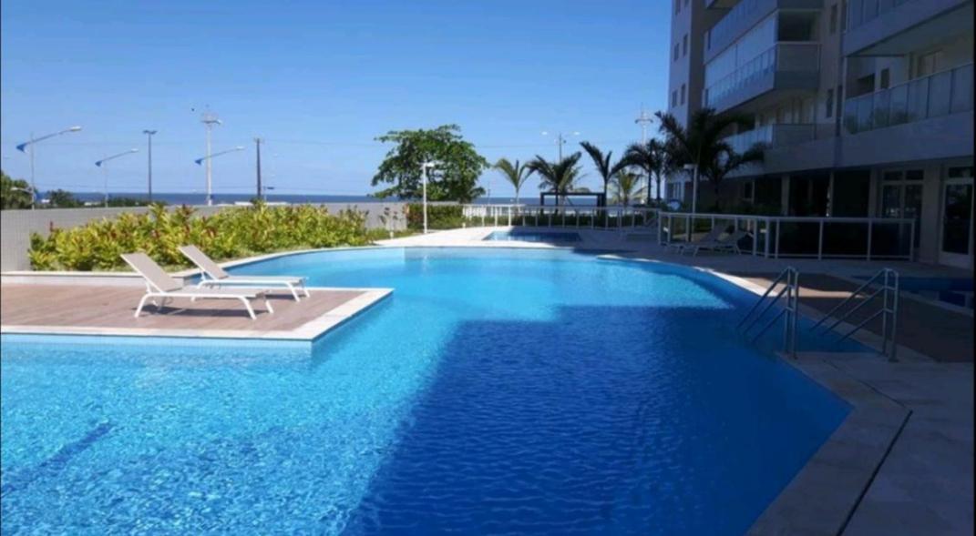 Apartamento Praia Bertioga Frente Mar Exterior foto
