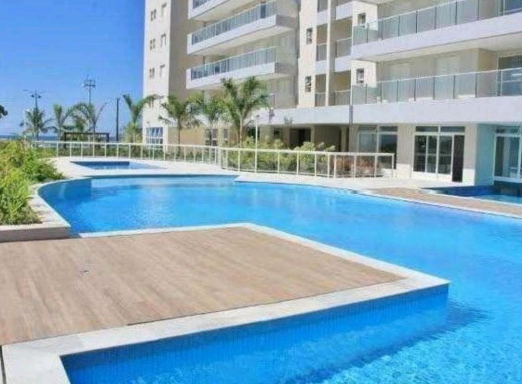 Apartamento Praia Bertioga Frente Mar Exterior foto