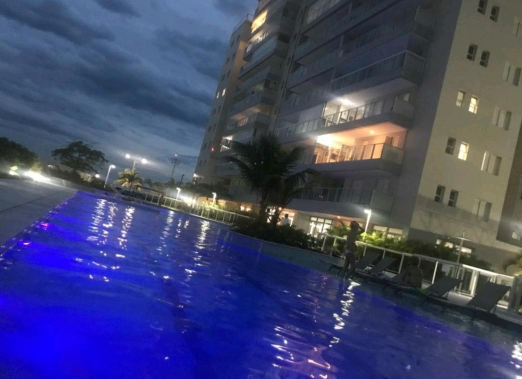 Apartamento Praia Bertioga Frente Mar Exterior foto