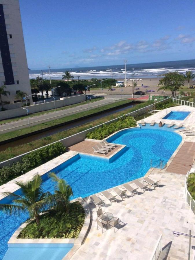 Apartamento Praia Bertioga Frente Mar Exterior foto