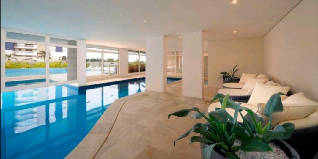 Apartamento Praia Bertioga Frente Mar Exterior foto