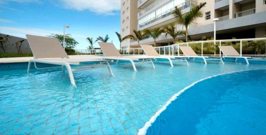 Apartamento Praia Bertioga Frente Mar Exterior foto