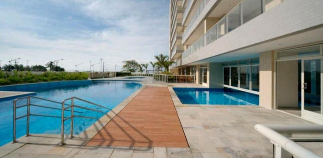Apartamento Praia Bertioga Frente Mar Exterior foto